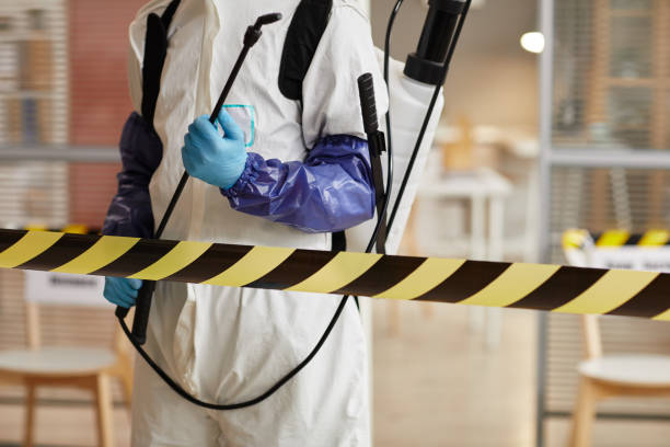 Professional Blood Cleanup technician working in Francitas, TX